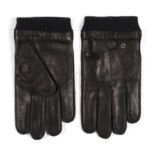 Load image into Gallery viewer, Leather Gloves Carl Black - Howard London