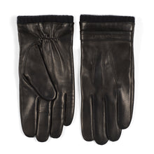 Load image into Gallery viewer, Leather Gloves Fred Black - Howard London