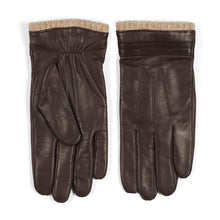 Load image into Gallery viewer, Leather Gloves Fred Dark Brown - Howard London