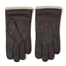 Load image into Gallery viewer, Leather Gloves Mateo Dark Brown - Howard London