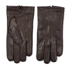 Load image into Gallery viewer, Leather Gloves William Dark Brown - Howard London