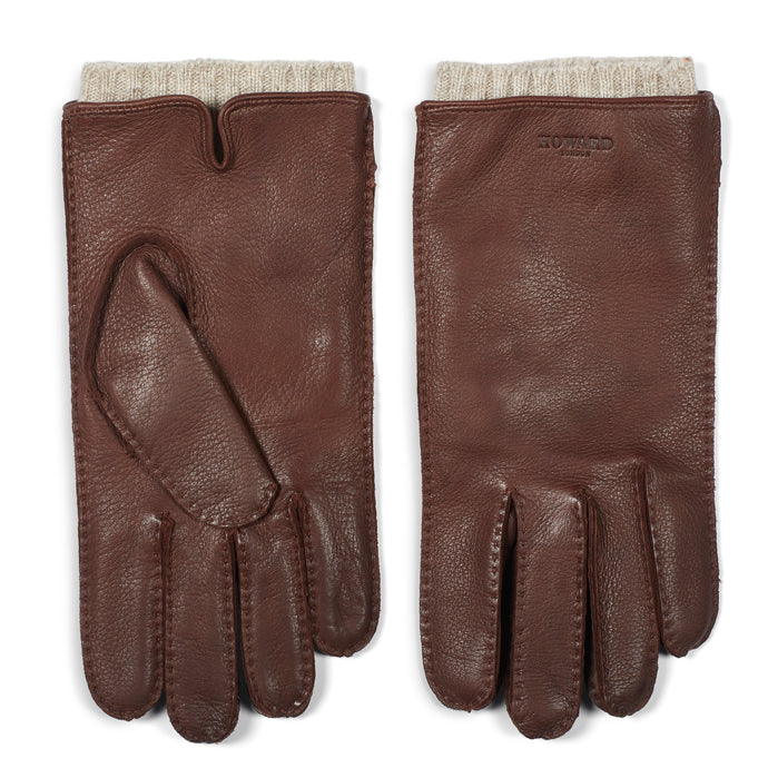 Deerskin Leather Gloves Frank Brown - Howard London