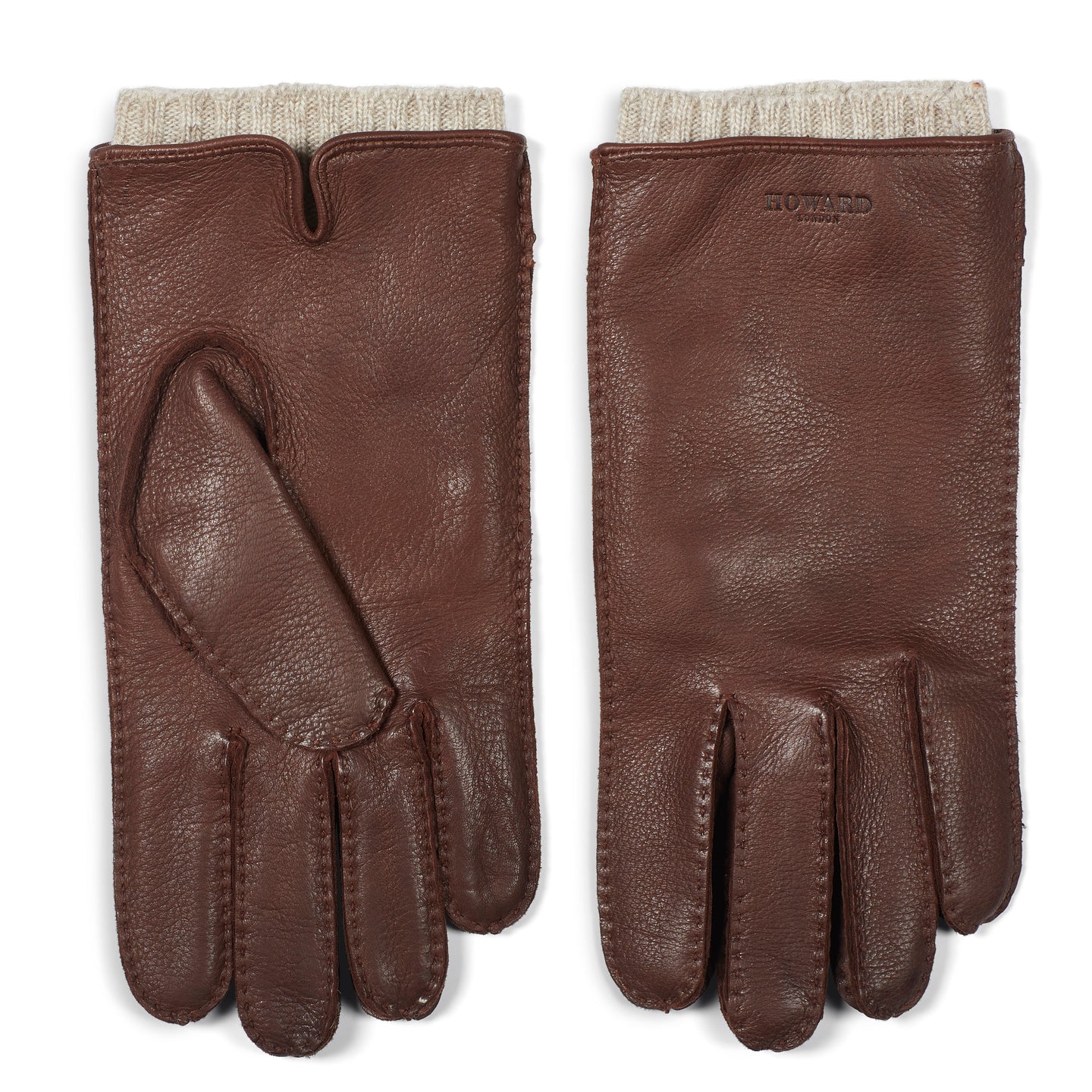 Deerskin Leather Gloves Frank Brown - Howard London
