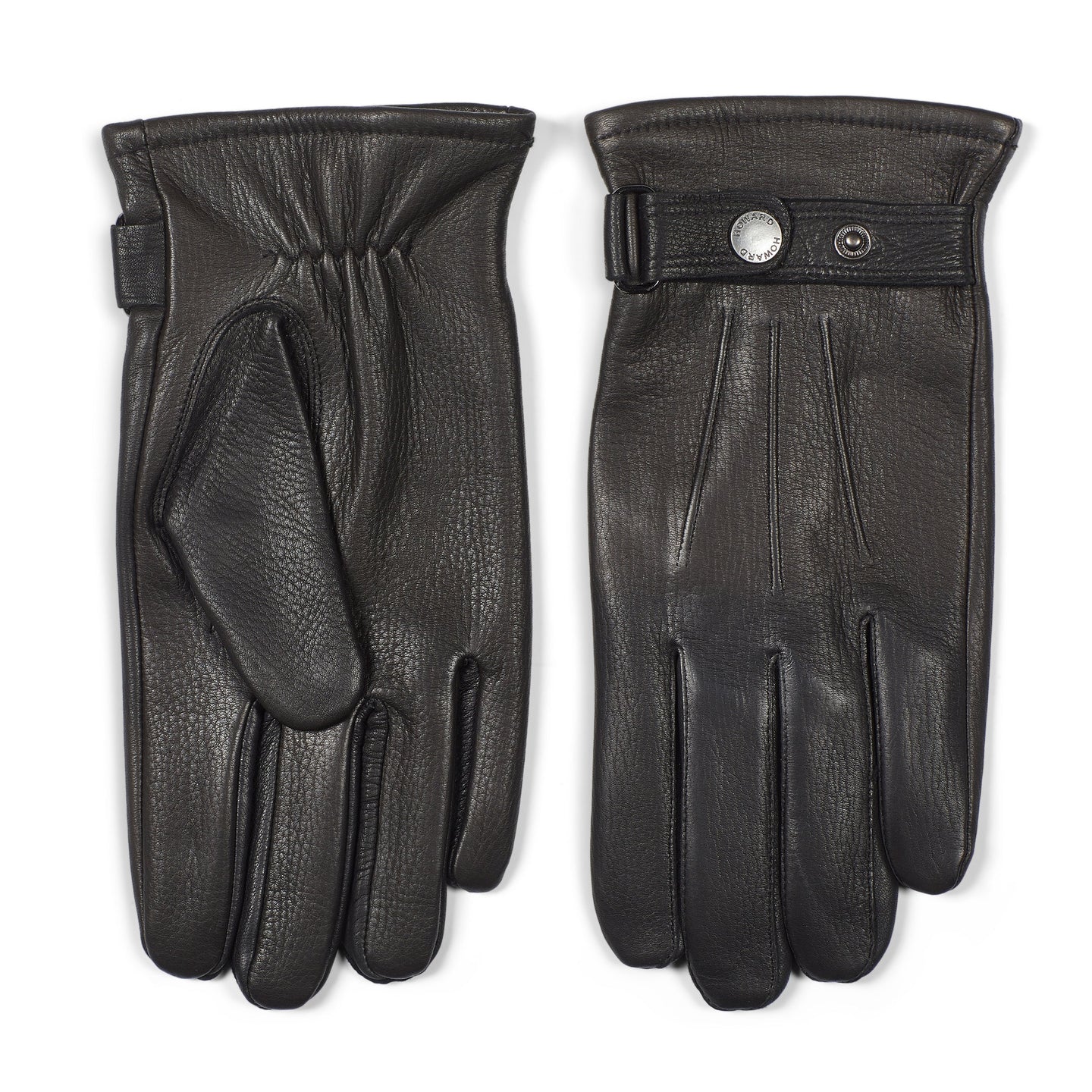 Deerskin Leather Gloves Jim Black - Howard London