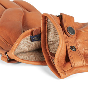 Deerskin Leather Gloves Jim Tan - Howard London