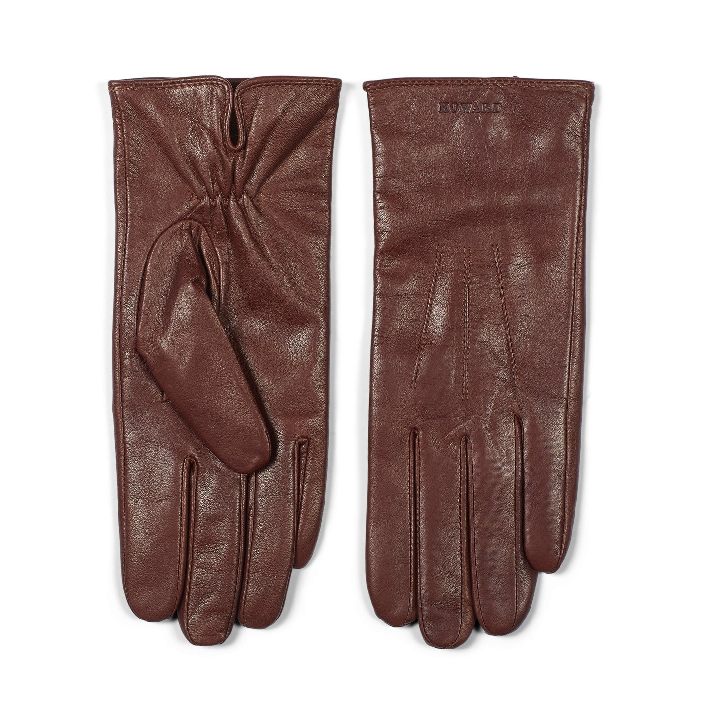 Women's Leather Gloves Cleo Brown - Howard London