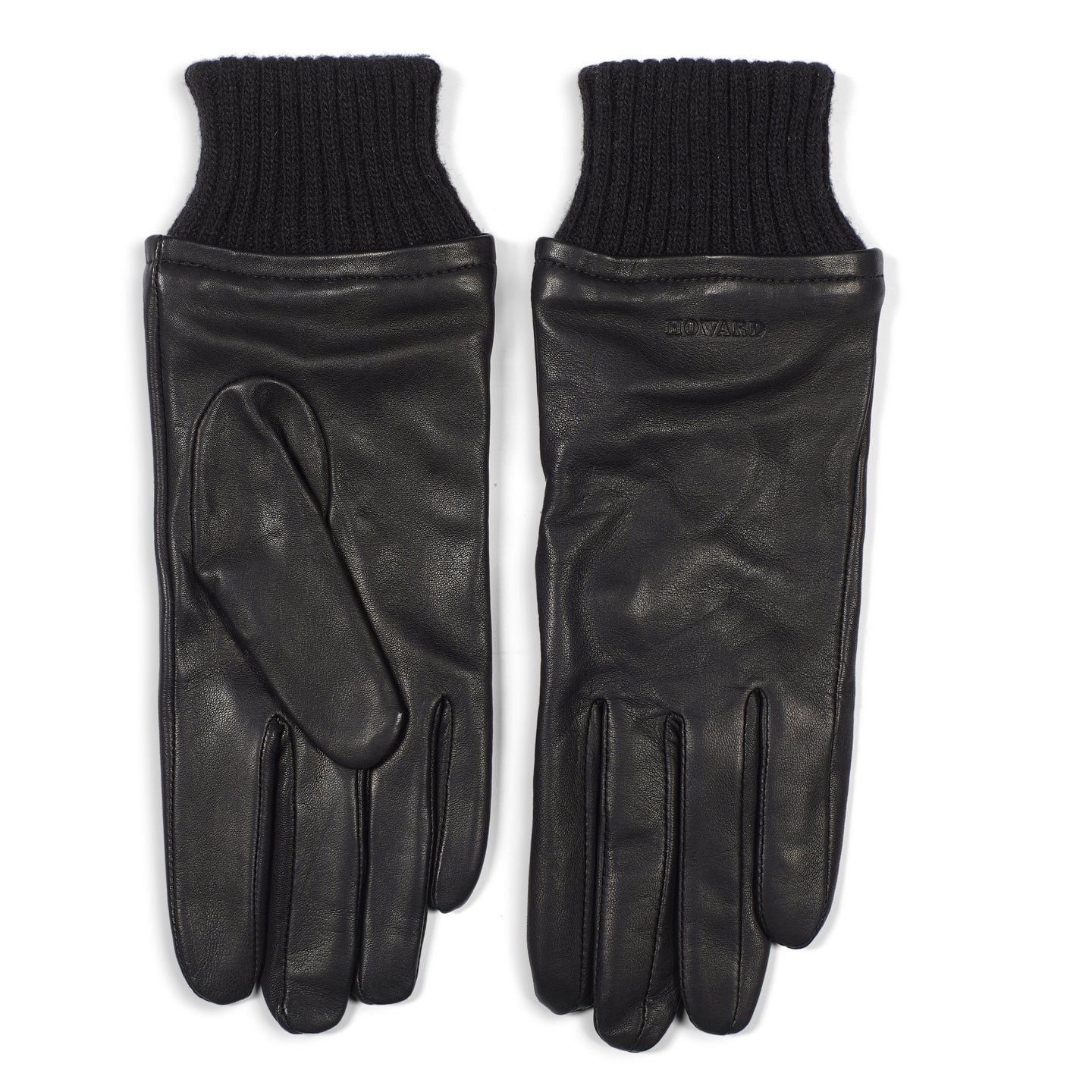Women's Leather Gloves Ella Black - Howard London
