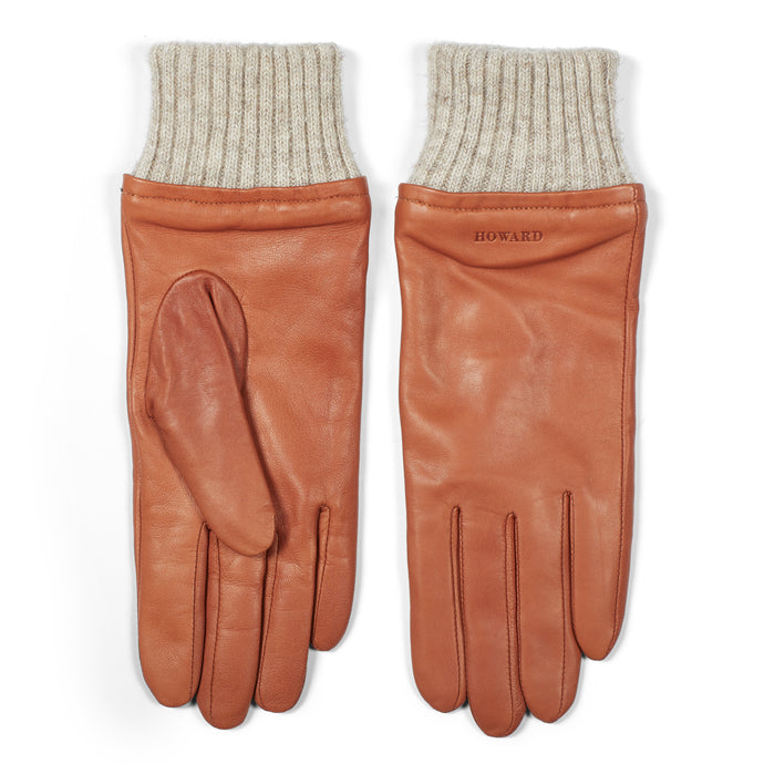Women's Leather Gloves Ella Tan - Howard London