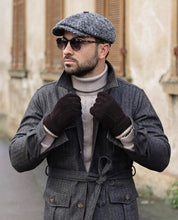 Load image into Gallery viewer, Leather Gloves Bob Dark Brown - Howard London